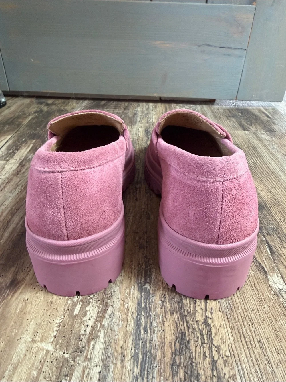 Patina by Portland Leather Zoe Chunky Loafer Foxglove Size 9 - Picture 5 of 8